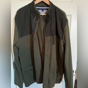 Handsome Tommy Hilfiger Green jacket LG